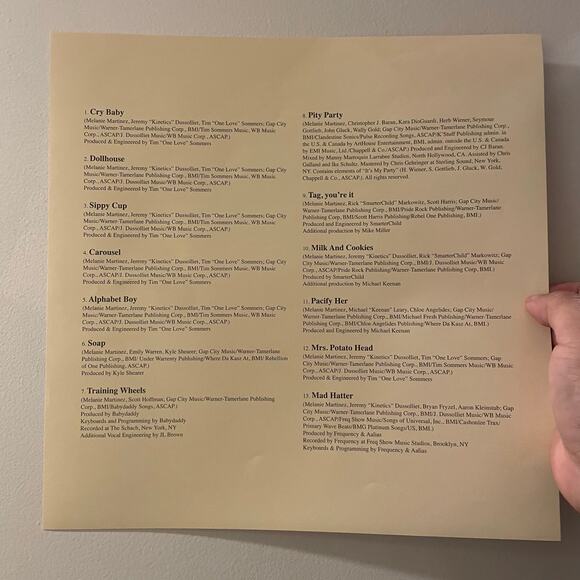 Melanie Martinez - Cry Baby LP indie synth pop vinyl record - Picture 5 of 6